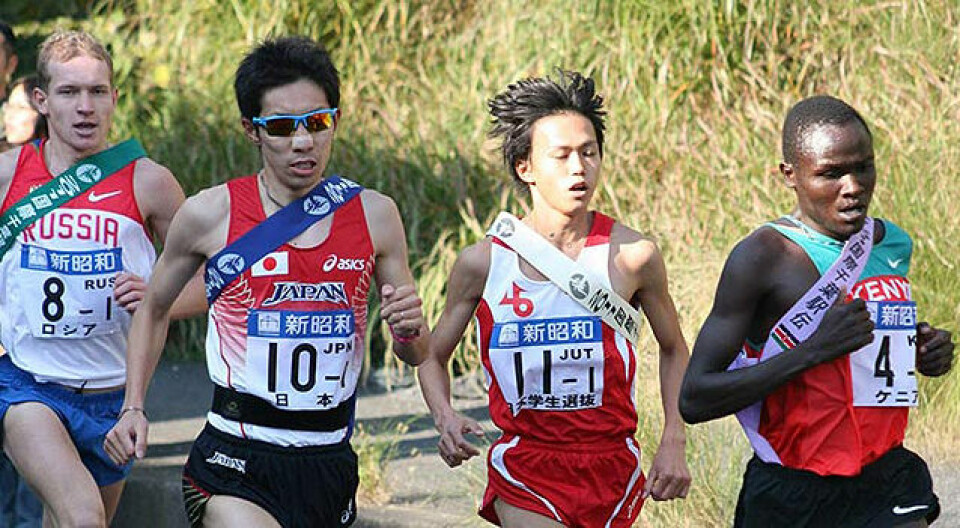 Norge på 11. plass i Chiba Ekiden
