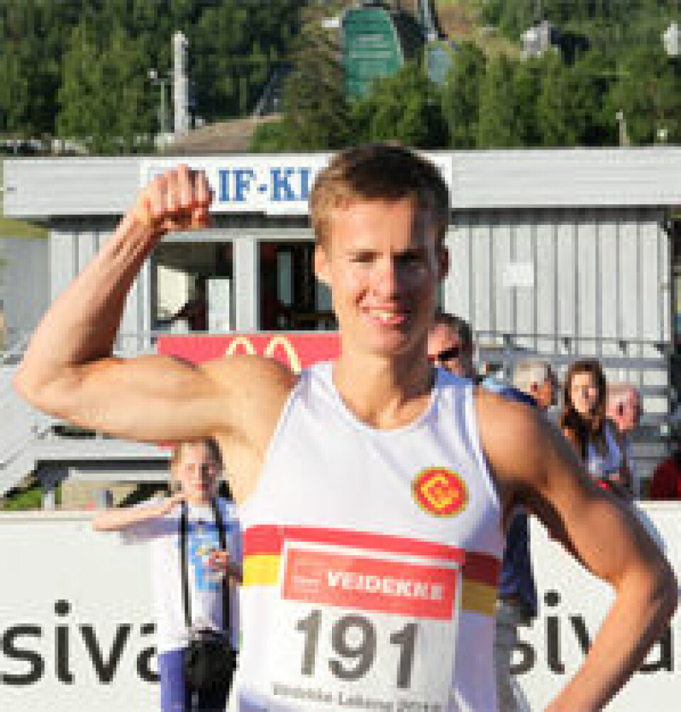 Veidekkelekene åpnet med 1500 m. veidekke12_ingress
