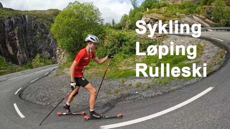 I Bergsdalen Opp konkurreres det i å komme seg raskest opp dalen, enten ved å sykle, løpe eller å gå på rulleski. (Foto: Arne Dag Myking) I Bergsdalen Opp konkurreres det i å komme seg raskest opp dalen, enten ved å sykle, løpe eller å gå på rulleski. (Foto: Arne Dag Myking)