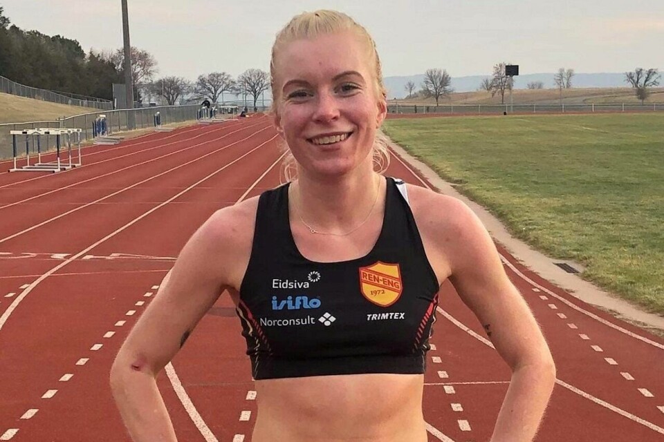 Ida Meli Narbuvoll etter en 10 000 meter test i november da hun løp på 32:43. (Privat foto) Ida Meli Narbuvoll etter en 10 000 meter test i november da hun løp på 32:43. (Privat foto)