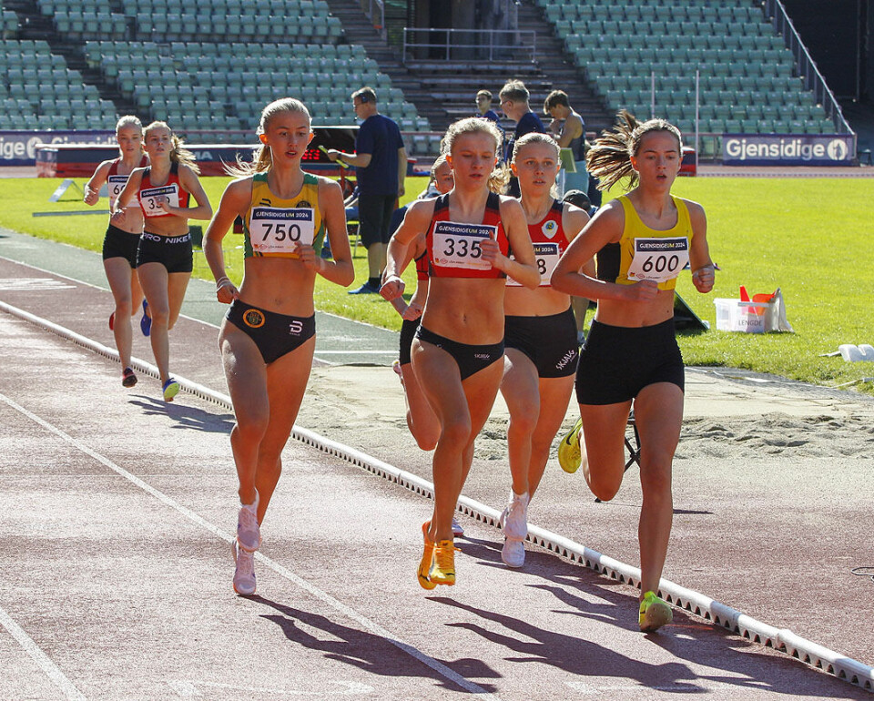 Wilma Torbiörnsson leverte igjen – men fikk ikke gullet uten kamp J-17 800m _H9F3097.jpg