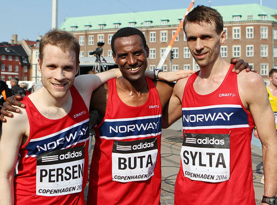 Mange gode norske tider i VM i halvmaraton i København Norges_herretrio_etter_maalgang_A20G3554.jpg