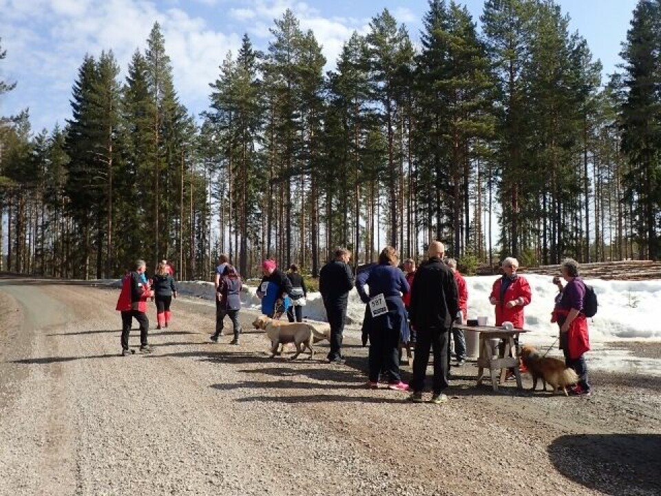Baksjøløpet i supervær med største deltagelse på 21 år P4154314_drikkestasjon (640x480).jpg