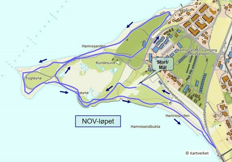 Blytungt lavtrykk skremte mange fra NOV/Hamresanden-løpet