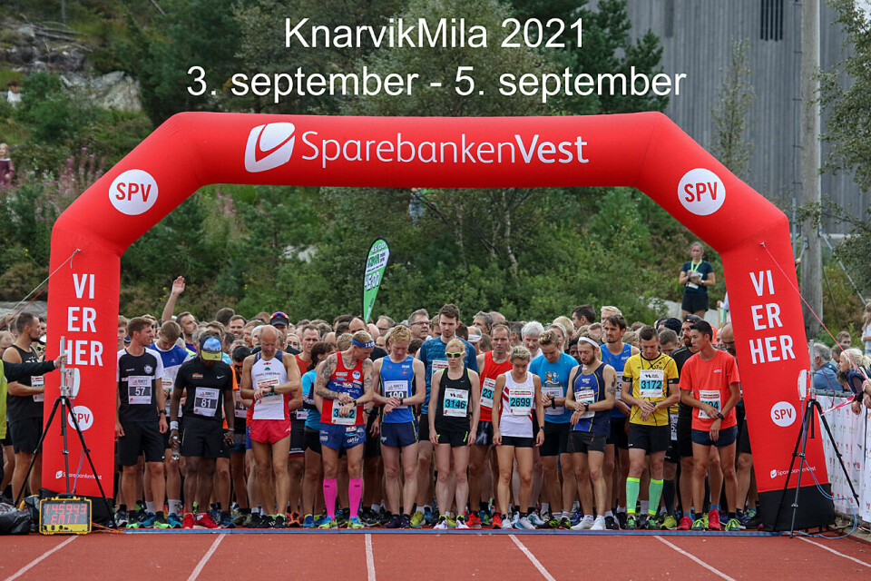 Knarvikmila er klar til folkefest for 40. gang Knarvikmila_2021_tekst_1280