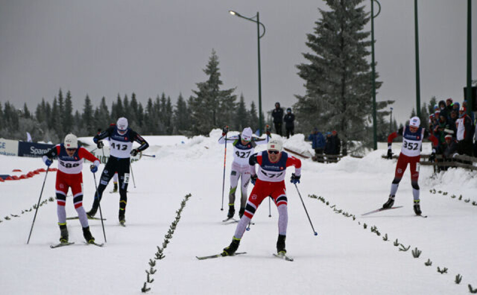 Fartsfylt sprint og skicross i Hovedlandsrennet sprint06G16