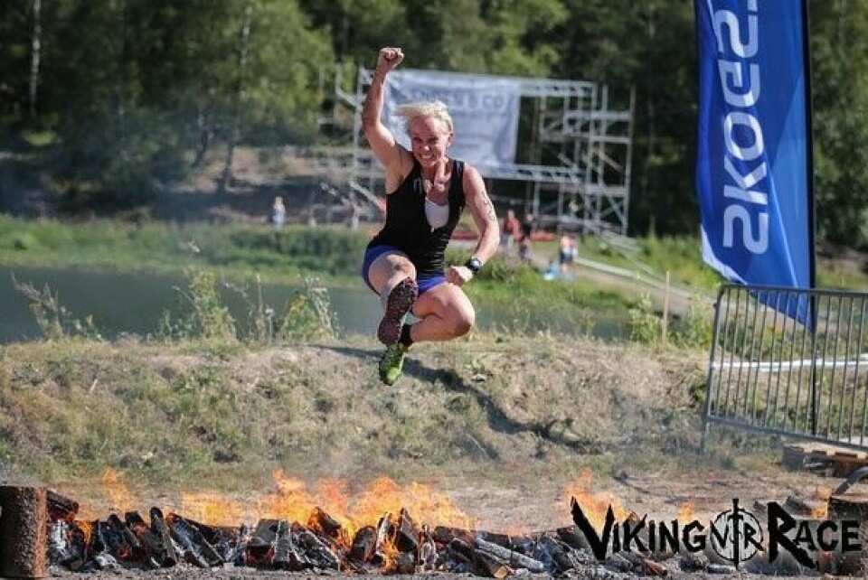Nytt liv til hinderløpspalten - 20 norske hinderløp i 2016 Mona Strande, flammer, VR15_600x400.jpg