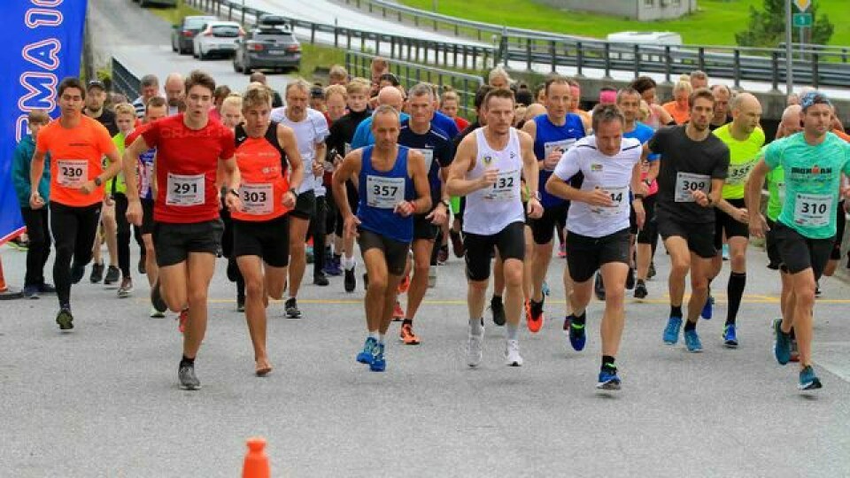 To nye løyperekorder på Eikefjord Maraton Start Halvm., 10 km og 5 km.jpg