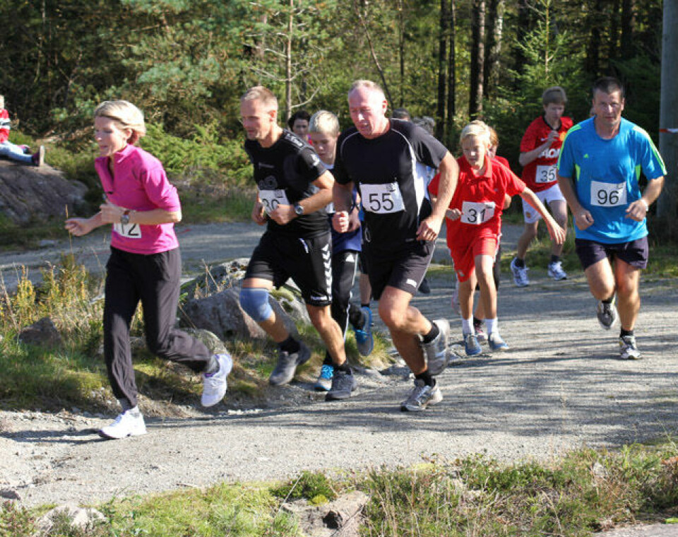 Terrengtrimmens 5. løp i Egersund