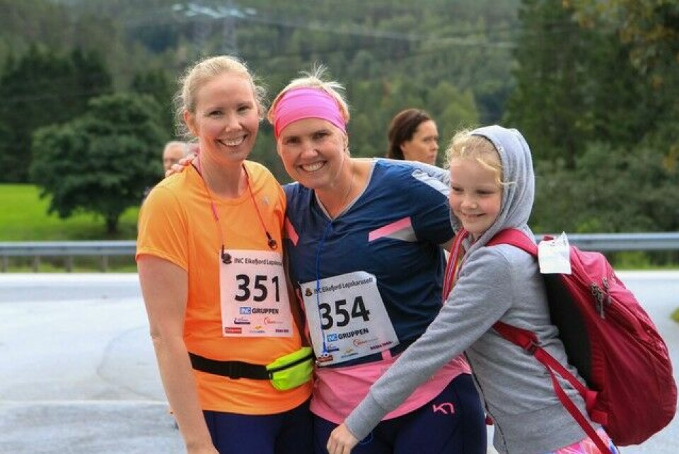 To nye løyperekorder på Eikefjord Maraton L. H. Ullaland (351) og M. Knapstad (354).jpg
