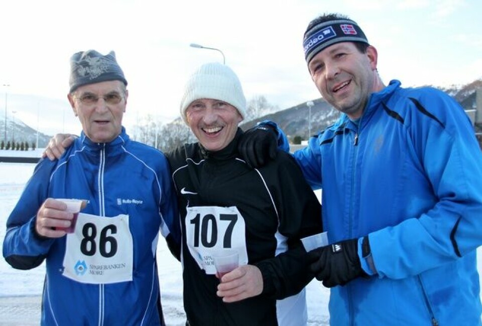 14-åring vant Grimstadvatnet rundt