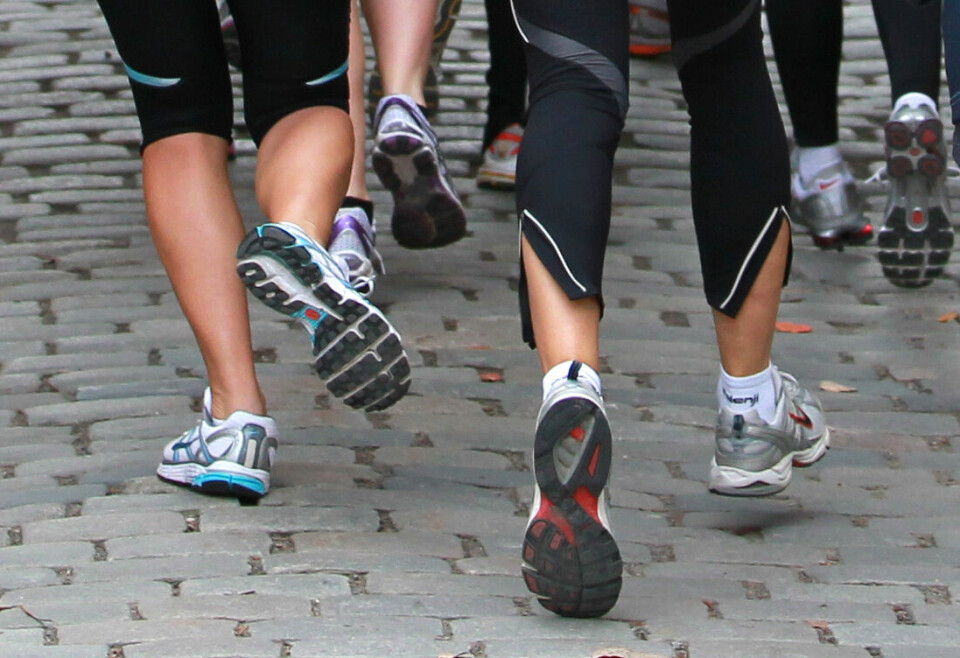 Et Kondis-medlem sliter med en vond tibialis posterior leggmuskel. Hva kan gjøres? (Foto: Kjell Vigestad) Et Kondis-medlem sliter med en vond tibialis posterior leggmuskel. Hva kan gjøres? (Foto: Kjell Vigestad)