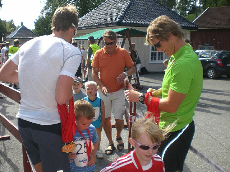 Jubileumsløpet på Bærums Verk Deltakermedalje_Bilde_10