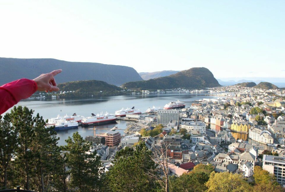 Louise Skak er ultraløperen som heller løper fort enn langt Louise Skak løper i Ålesund