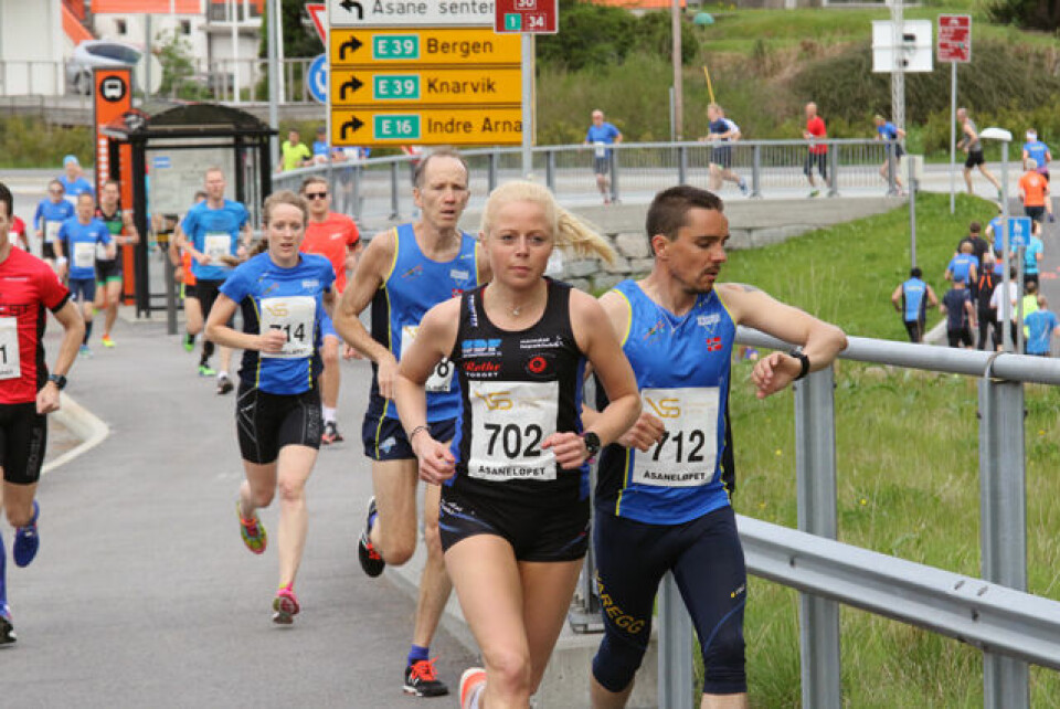 Sondre Øvre-Helland forsvarte seieren i Åsaneløpet 1P1A2449.jpg