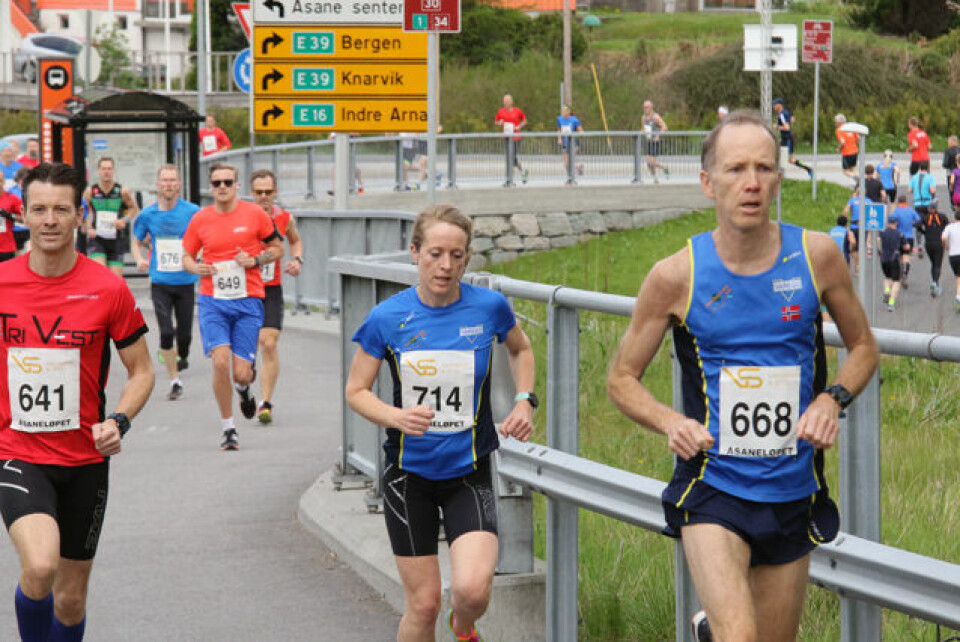 Sondre Øvre-Helland forsvarte seieren i Åsaneløpet 1P1A2453.jpg