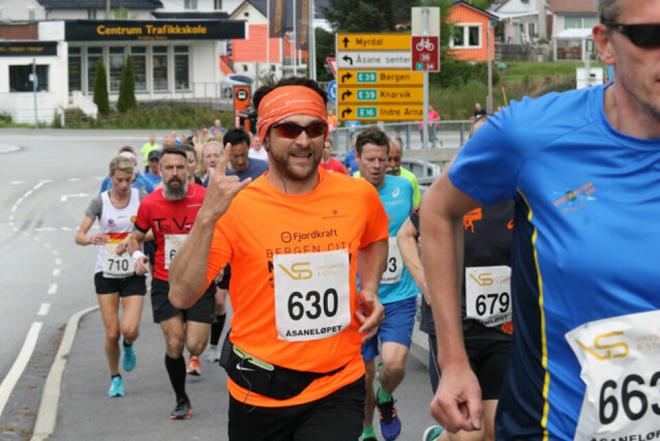 Sondre Øvre-Helland forsvarte seieren i Åsaneløpet 1P1A2480.jpg
