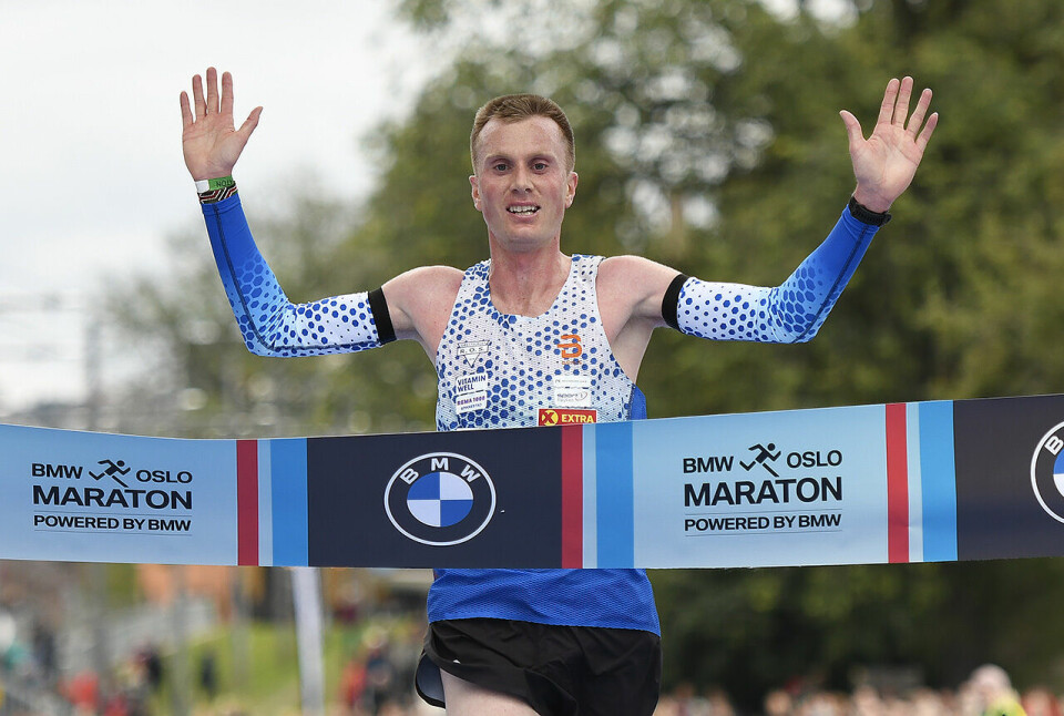 Runa Skrove Falch og Sondre Nordstad Moen tok NM-gullet på halvmaraton NM-Sondre-Moen_50D7765.jpg