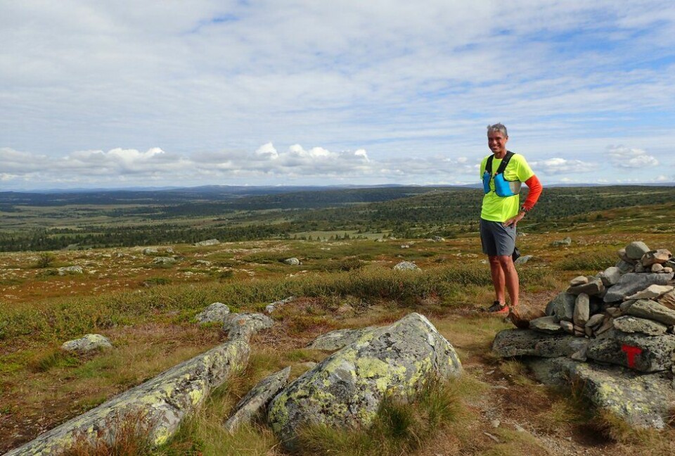 Siste frist for å melde på Kondis sin løpe- og yogahelg på Hafjell Tim Bennett på Ilsetra løpetur rundt Reinsvatnet