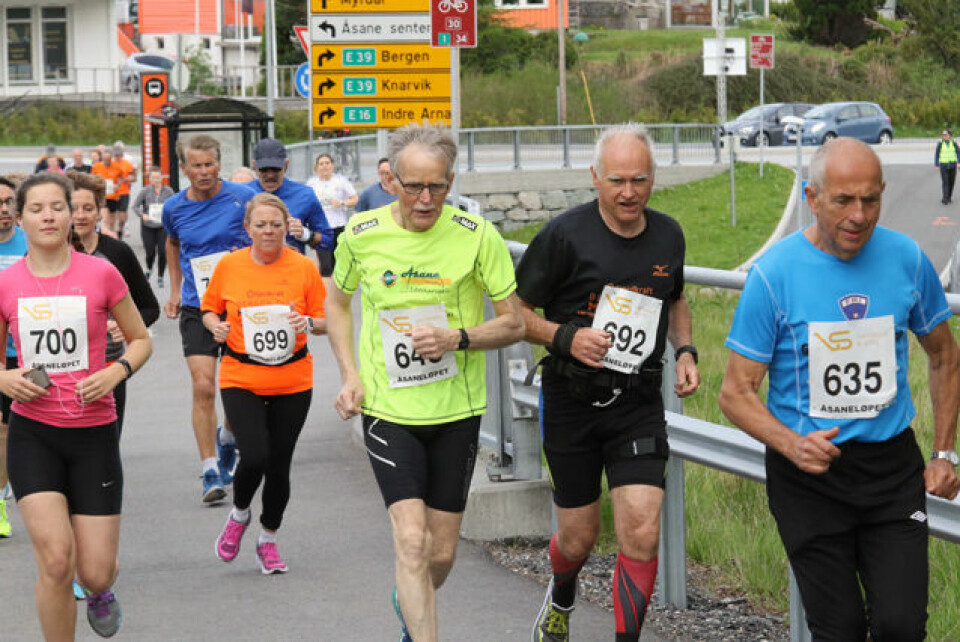 Sondre Øvre-Helland forsvarte seieren i Åsaneløpet 1P1A2572.jpg