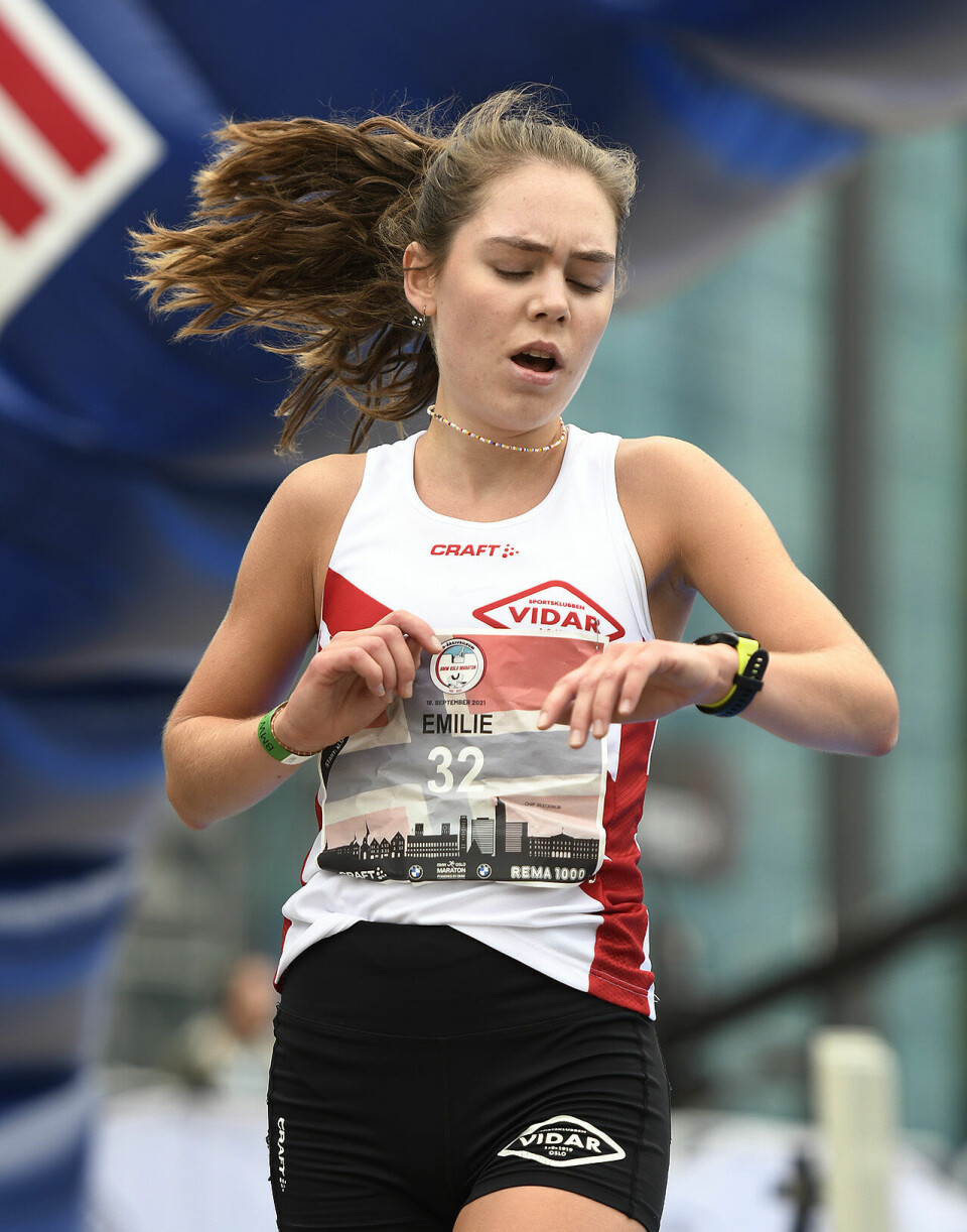 Runa Skrove Falch og Sondre Nordstad Moen tok NM-gullet på halvmaraton NM-Elilie-Mo_50D7996.jpg