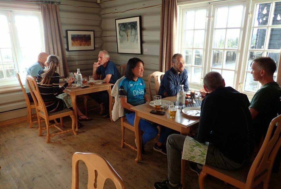 Siste frist for å melde på Kondis sin løpe- og yogahelg på Hafjell Matsalen på løpesamling for Kondis på Ilsetra august 2020