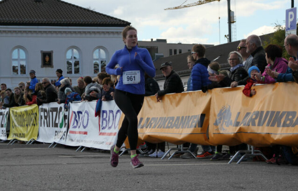 Robert Bergstå og Gunhild Halle Haugen vant Larviksløpet Maria_Thorp.jpg