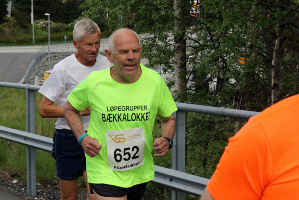 Sondre Øvre-Helland forsvarte seieren i Åsaneløpet 1P1A2620.jpg
