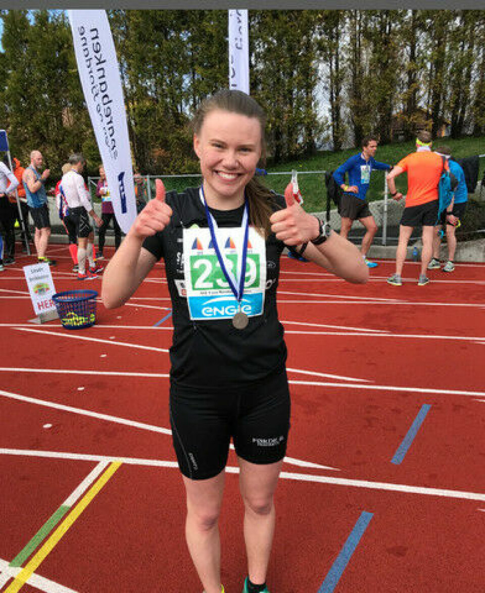 Hafsås og Jegteberg Lystad seiret i SFE Florø Maraton Rett Vest Vinner 10 km kv. - Ane Brekke.jpg