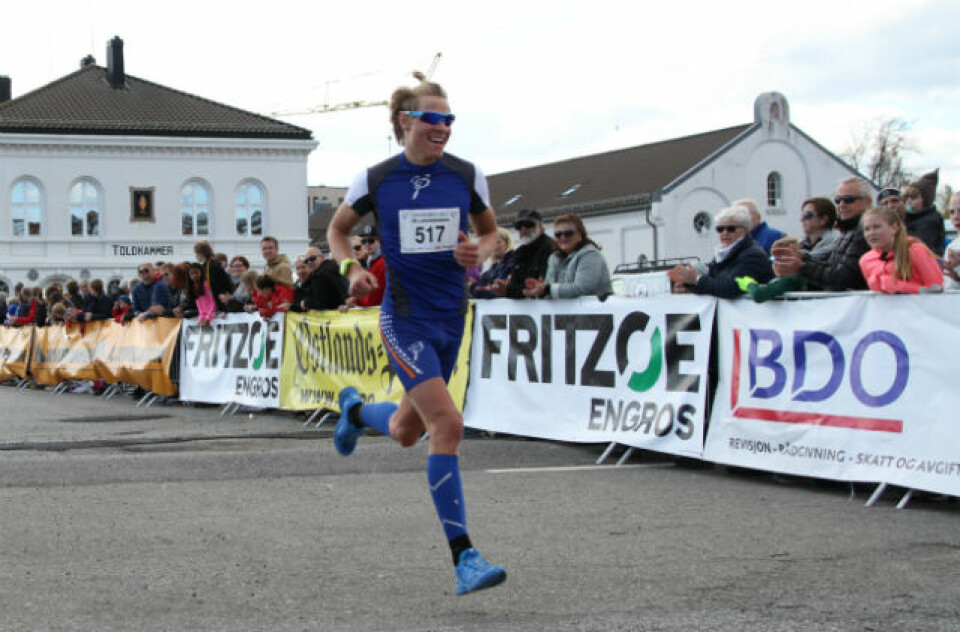 Robert Bergstå og Gunhild Halle Haugen vant Larviksløpet Kristoffer_Liset.jpg