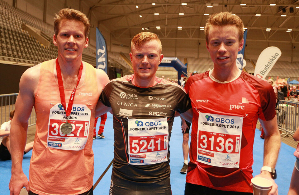 Heidi Weng og Emma Kirkeberg Mørk løp fort i Fornebuløpet Menn_de_tre_beste_10km_1280_AZ3T1962.jpg