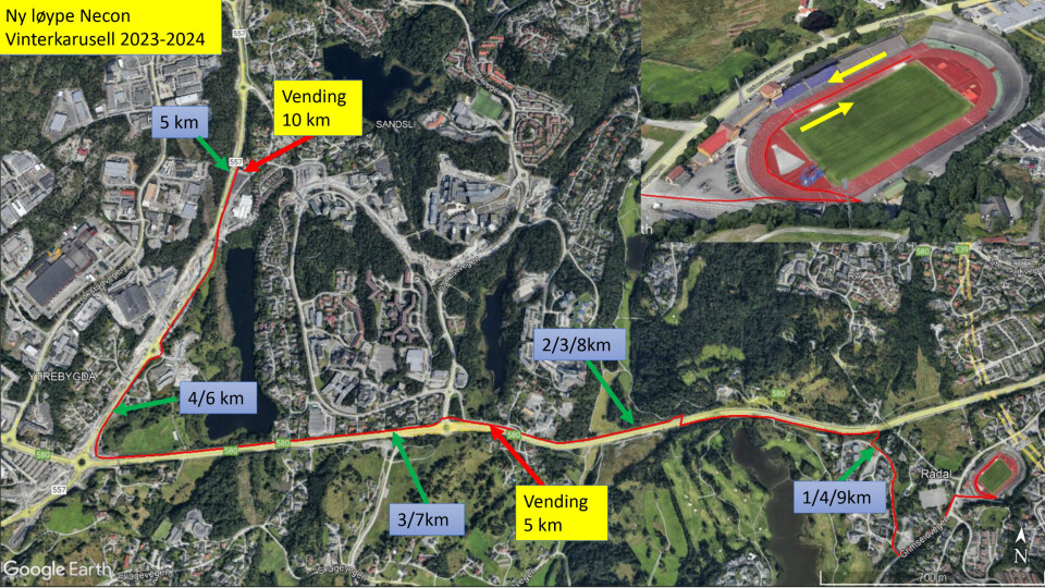 Klart for karusellavslutning i Bergen PowerPoint-presentasjon