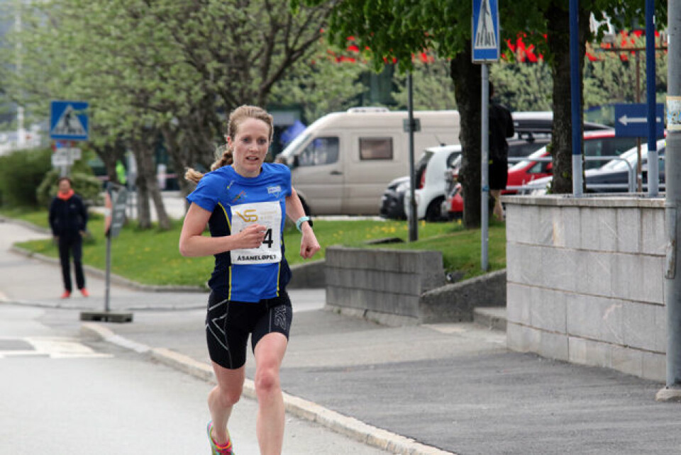 Sondre Øvre-Helland forsvarte seieren i Åsaneløpet 1P1A2728.jpg
