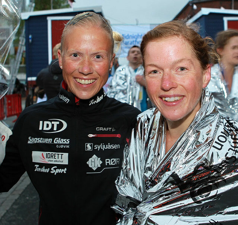 Om kongelige, en kongepingvin og en afrikansk tragedie i Tromsø Marthe_Katrine_Myhre_Hilde_Aders_etter_maalgang_A20G1677.jpg