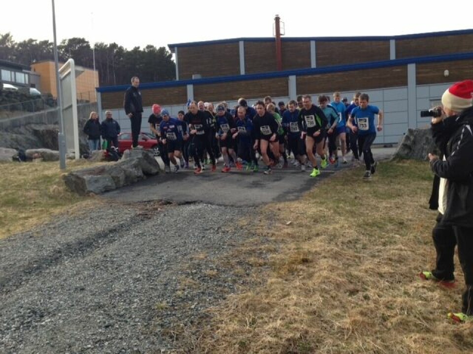 Flaktveitløpet i kaldt vårvær