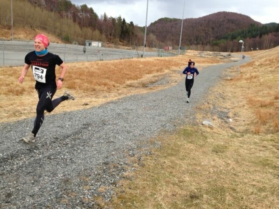 Flaktveitløpet i kaldt vårvær