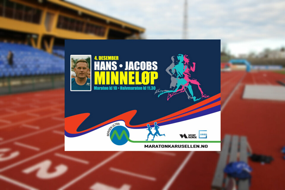 Hans Jacobs Minneløp blir årets siste løp i Maratonkarusellen i Bergen. Hans Jacobs Minneløp blir årets siste løp i Maratonkarusellen i Bergen.