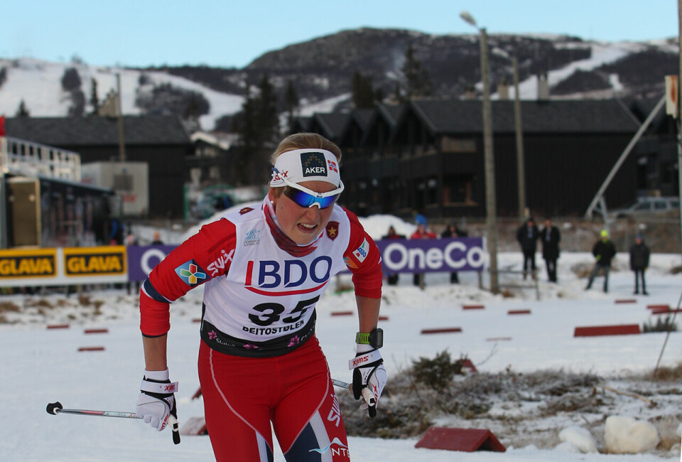 Marthe Kristoffersen tok hele 15 NM-medaljer i sin aktive karriere som varte fram til 2018. Her ser vi henne under åpningsrennet på Beitostølen i 2013. (Foto: Kjell Vigestad) Marthe Kristoffersen