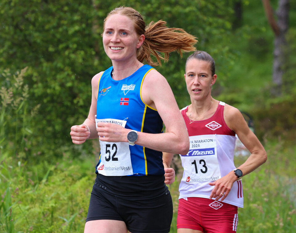 Lina Rivedal og Frode Stenberg tok NM-titlene på maraton 1U9A7476.jpg