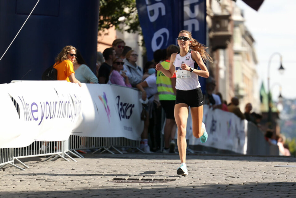 2314 løp den 40. utgaven av Sentrumsløpets 10 km lørdag sigrid-jervell-vaag.jpg