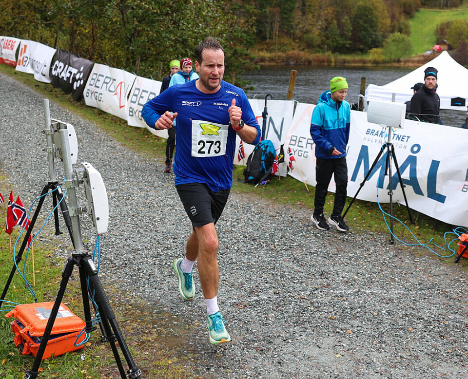 Nesten ny løyperekord på stafetten i Brakvatnet Halvmaraton 1U9A6460.jpg
