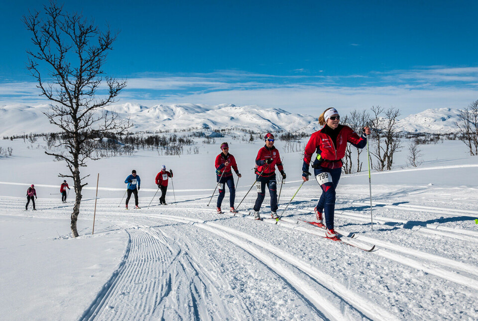 Telemarkhelten er ett av mange renn du vil finne reportasje fra på kondis.no. (Foto: arrangøren) Telemarkhelten er ett av mange renn du vil finne reportasje fra på kondis.no. (Foto: arrangøren)