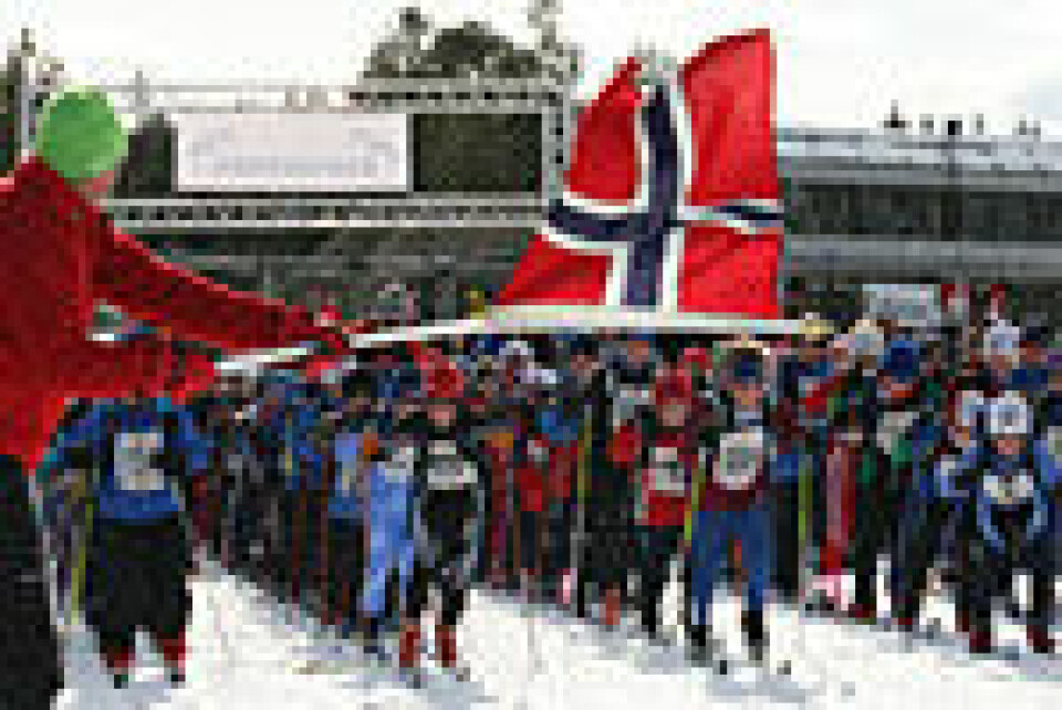 850 med i Barnas Birkebeinerrenn BarnasBirk_start