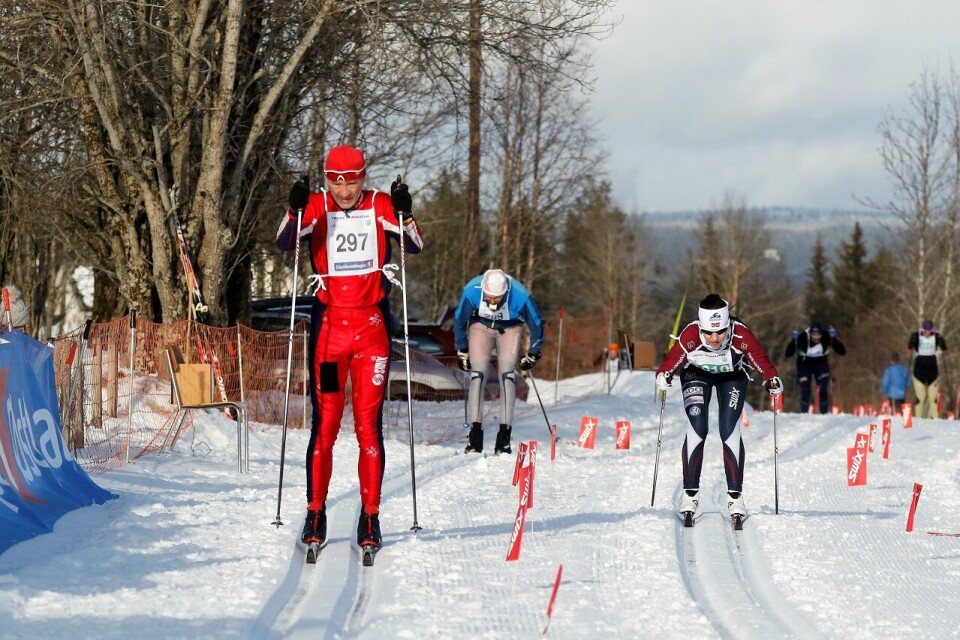 Andreas Nygaard lekte seg til seier i Trysil Skimaraton Trond Olsen - Hanne Westerheim Danielsen.jpg