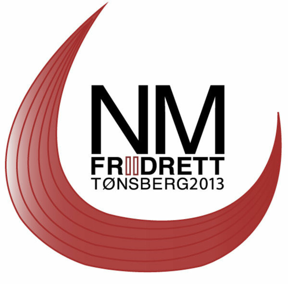 NM friidrett med sterke prestasjoner nmfriidrett2013-logo