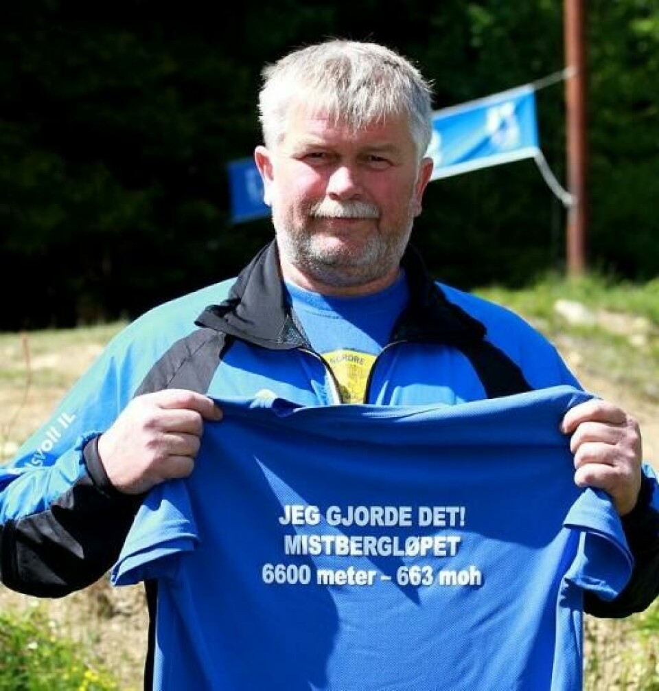 Weng og Hofstad først opp Mistberget