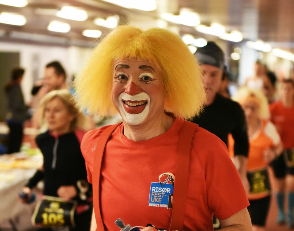 Melvin Tix er ikke blant favorittene på Bislett 24-timers, men sikkert en av de som blir best lagt merke til. Bildet er fra da han løp i 2017. (Foto: Anders Tøsse) Melvin Tix