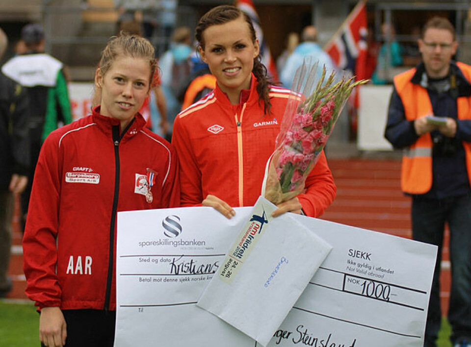NM friidrett med sterke prestasjoner