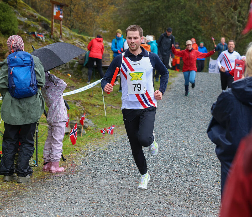Nesten ny løyperekord på stafetten i Brakvatnet Halvmaraton 1U9A6546.jpg