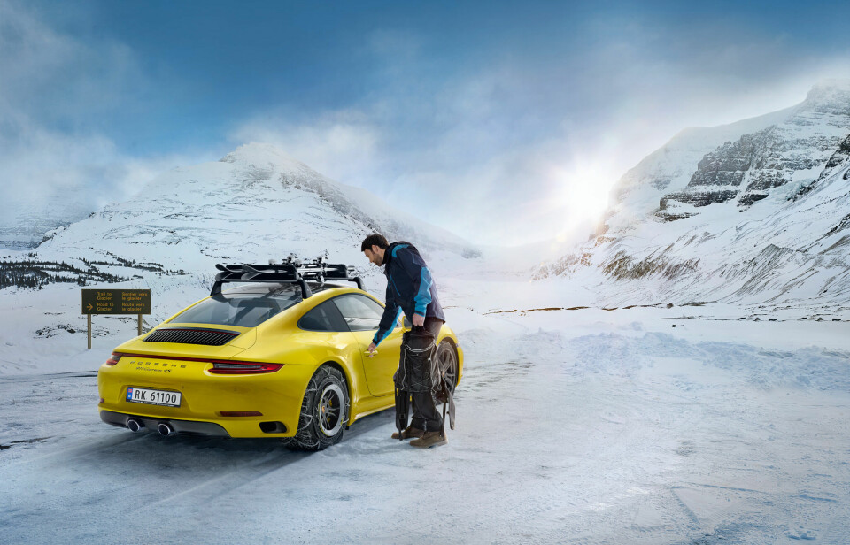 Du kan ikke bruke Porsche i selve rennet, men kanskje vinner du en weekend med fri bruk av en slik bil (arrangørfoto). Du kan ikke bruke Porsche i selve rennet, men kanskje vinner du en weekend med fri bruk av en slik bil (arrangørfoto).